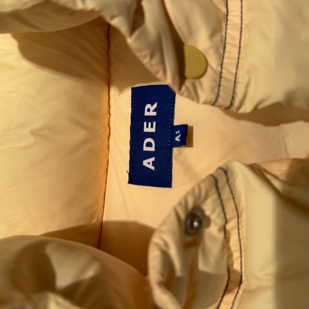 Ader error Yellow Puffer Vest - Picture 2 of 4